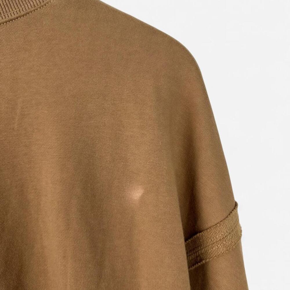 Cowgirl studded sweatshirt cozy tan sweatshirt - Picture 8 of 8